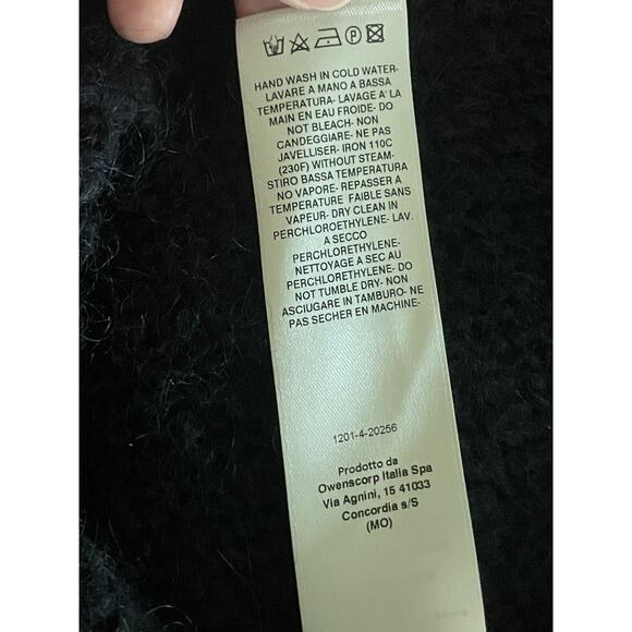 Rick Owens SS22 Turtle Roll Neck Mohair Sweater - Picture 10 of 10